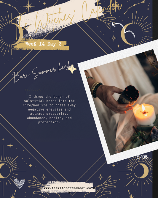The Witches Calendar week 15 day 2