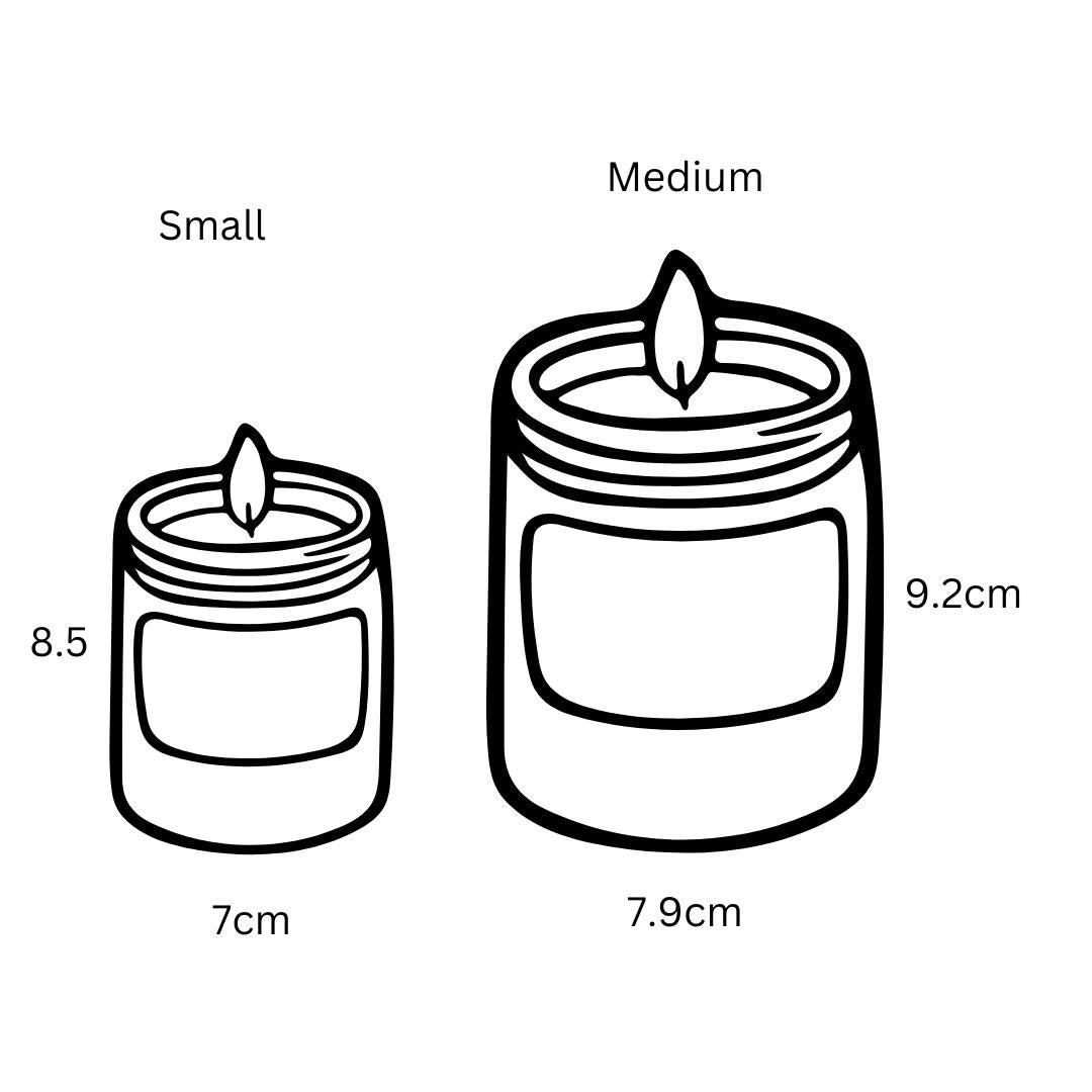Manifestation candle. Elements : Water candle WOODEN WICK , Wicken, ,container candle,aromatherapy, birthday gift