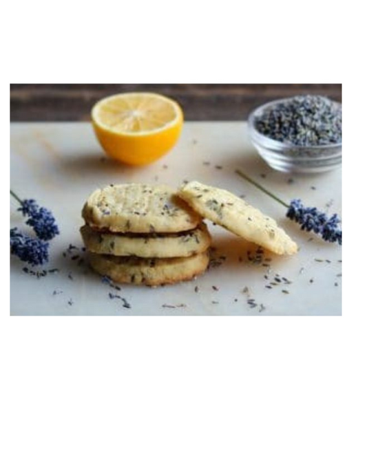 Lavender and Lemon Shortbread