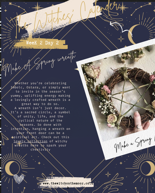 The Witches calendar Week 2 day 2