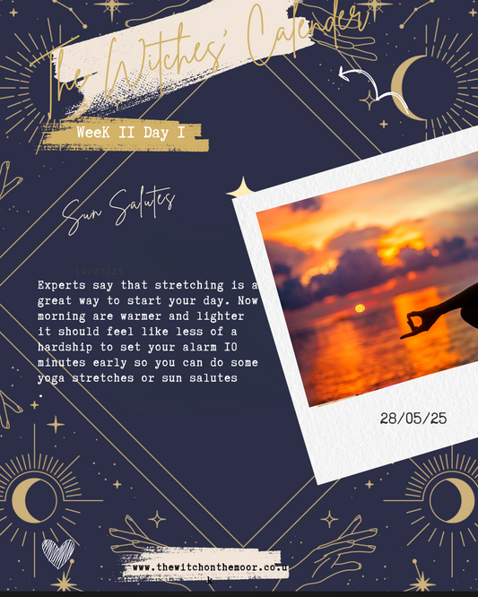 The Witches Calendar, week 11 day 1