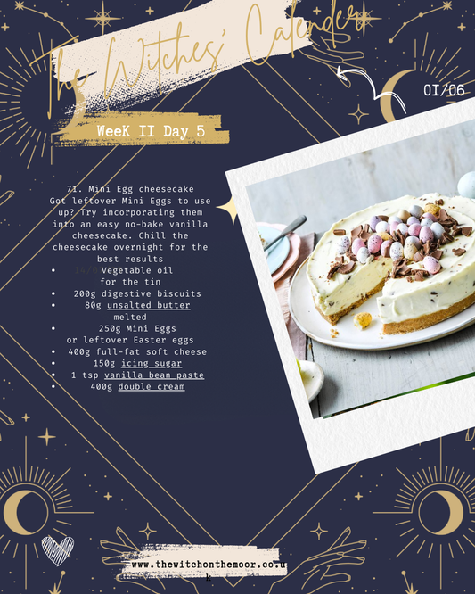 the witches calendar week 11 day 5