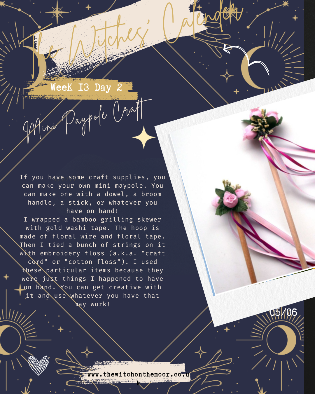 The Witches Calendar week 13 day 2