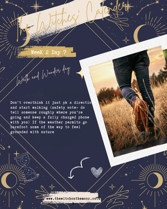 The witches' Calendar Week 2 Day 7