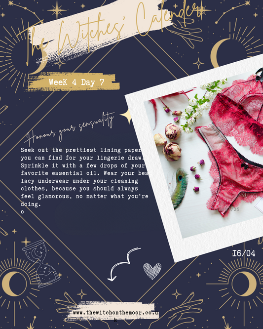 The Witches' Calendar Week 4 Day 7