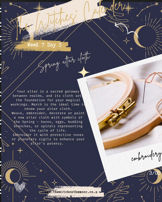 The Witches Calendar Week 7 day 3