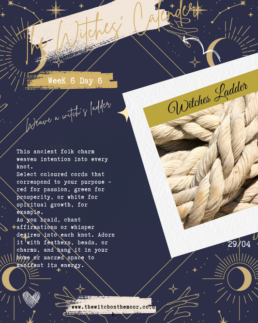 The Witches Calendar week 6 day 5