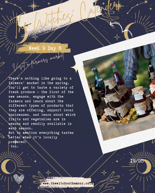 The Witches Calendar week 9 day 6