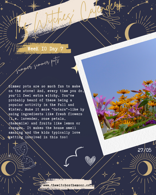 The Witches Calendar Week 10 Day 7