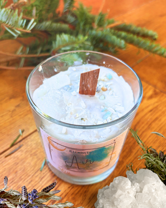 Manifestation candle  Soy  Container Candle, Candles, crystals. gems, Candle Gift Idea, Wicken, Special Occasion, Birthday Gift